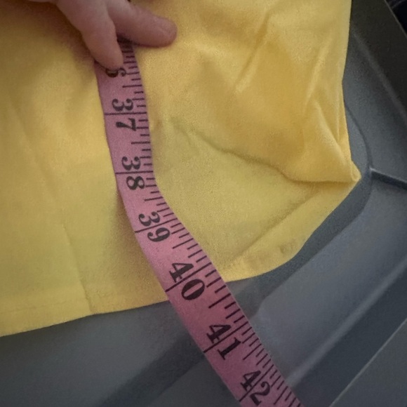 Goddess London Yellow Viscose V-Neck Vintage Inspired Peplum Pinup Dress NWT 4? - Picture 15 of 16